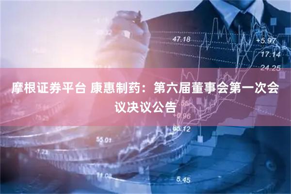 摩根证券平台 康惠制药：第六届董事会第一次会议决议公告